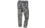 Men's Nike SB Printed Skate Pants Printing Skateboard Long Pants/Trousers Black White CI5839-010