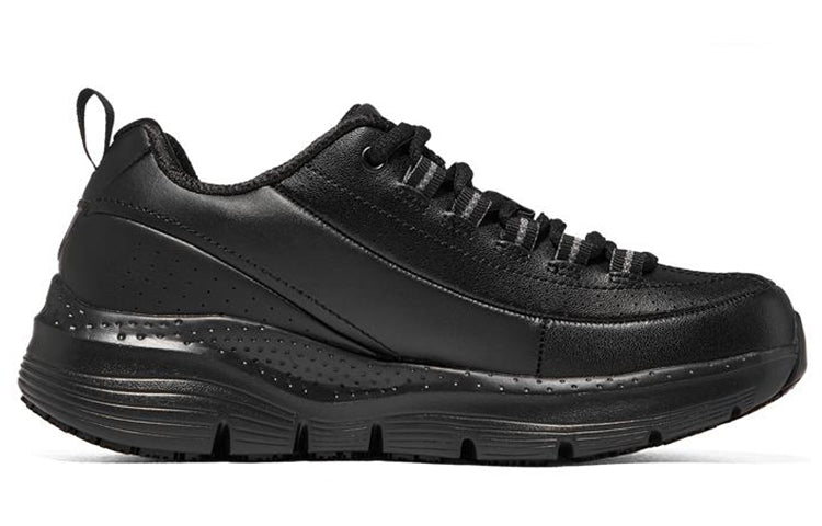 (WMNS) Skechers Arch Fit Slip Resistant Trickell 2.0 'Black' 108053-BLK