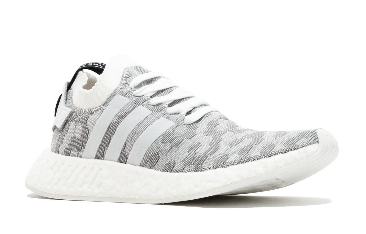 (WMNS) adidas NMD_R2 Primeknit 'White Black Pink' BY9520