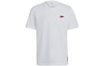 adidas Afc Str Gr Tee Printing Soccer/Football Sports Short Sleeve White GR4193