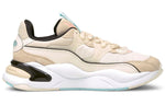 (WMNS) PUMA Rs-2K Metallic Sports Running Shoes For Khaki/Pink 375134-01