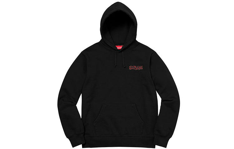 Supreme FW18 Portrait Hooded Sweatshirt Black SUP-FW18-480
