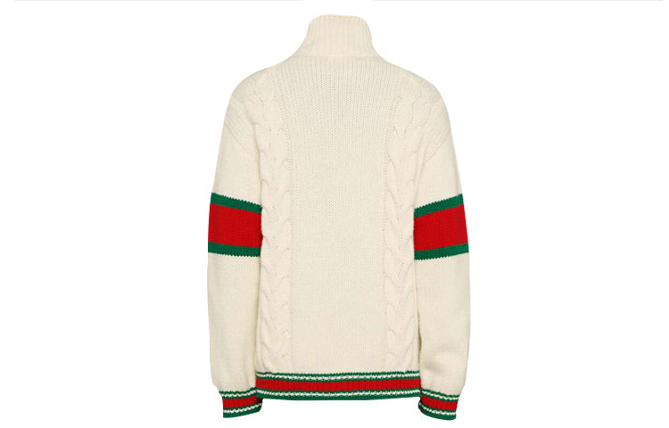 Gucci Twisted Bomber Jacket For Men Beige 599311-XKA32-9133