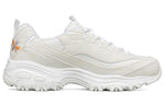(WMNS) Skechers D'Lites 1.0 Low Running Shoes White 149465-WHT