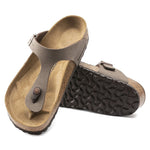 Birkenstock Gizeh Birkibuc Sandals 'Mocha' 0043751
