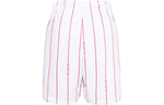 Air Jordan Essentials Breathable Stripe Printing Shorts White DM1358-100