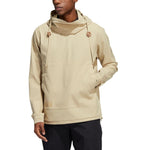 Men's adidas Solid Color Logo Long Sleeves Pullover HN0636