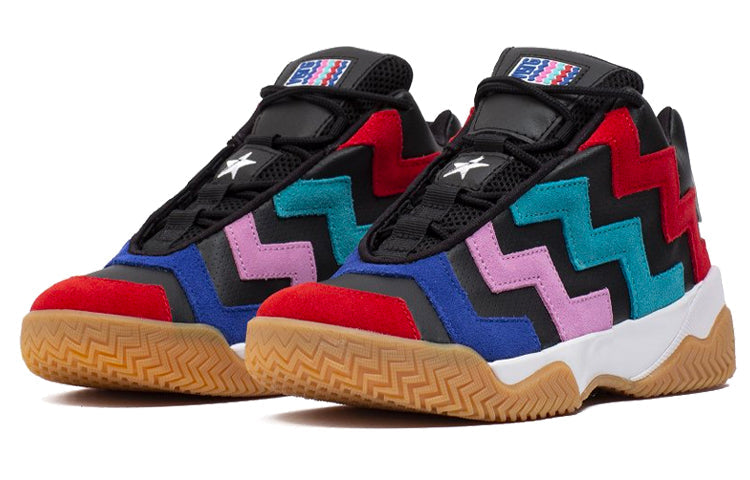 (WMNS) Converse VLTG Mid 'Black Multi-Color' 566793C