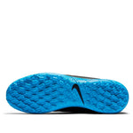Nike Legend 8 CLUB TF Turf Soccer Shoes Black/Blue AT6109-004