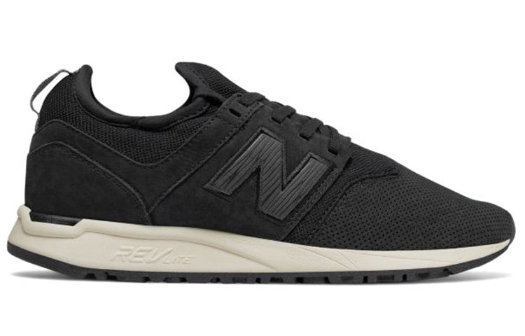 (WMNS) New Balance 247 Nubuck 'Black' WRL247WN