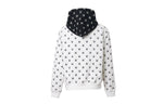(WMNS) Converse Printing Hoodie Black/White 10020882-102