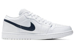Air Jordan 1 Low 'White Obsidian' 553558-114