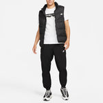 Men's Nike Alphabet Logo Printing Round Neck Pullover Short Sleeve White T-Shirt DR7806-100