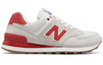 (WMNS) New Balance 574 Grey/Red WL574RSA