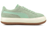 (WMNS) PUMA Suede Mayu Sneakers 'Green Cream White' 380686-07