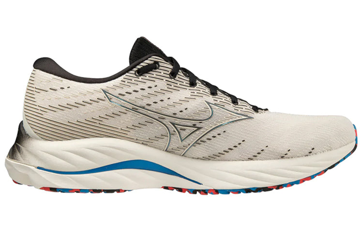 Mizuno Wave Rider 26 2E Wide 'White Black' J1GC226301