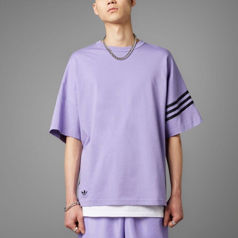 adidas originals Adicolor Neuclassics Tee 'Purple' HR3291