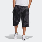 adidas Wj Pnt Short Sports Casual Pocket Cropped Pants Black GP0858