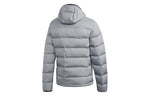 adidas logo hooded Stay Warm Casual Outdoor Down Jacket Asia Edition Gray CZ1386