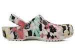 Crocs Classic Pattern Shoe Multi-Color Splicing Unisex 'Black Pink Green' 206479-928