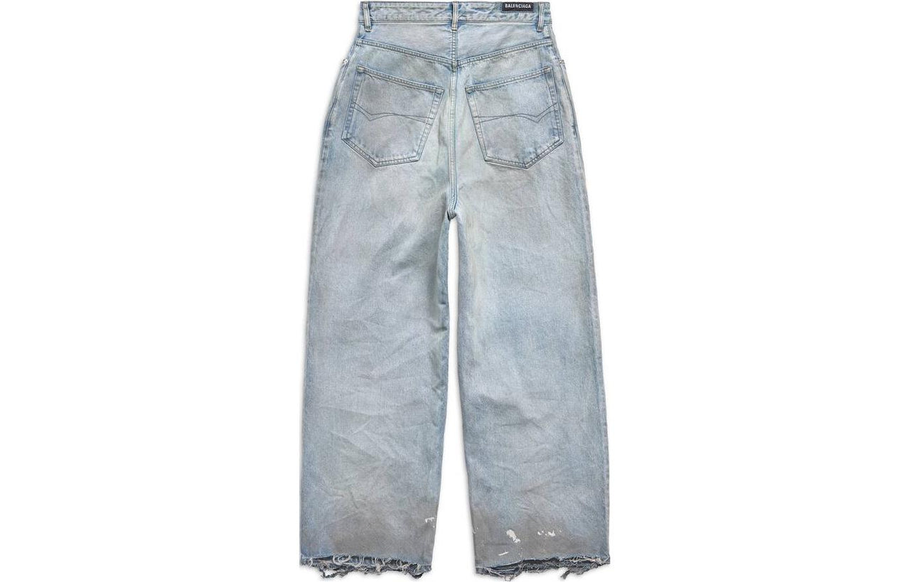 Balenciaga Baggy Pants 'Blue' 745213TDW144016