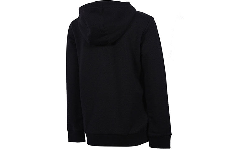 (GS) adidas B Bl Hd Large Logo Printing Sports Boy Black GN4027