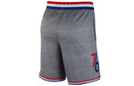Nike NBA City Edition Swingman Shorts Philadelphia 76ers Gray 912141-063