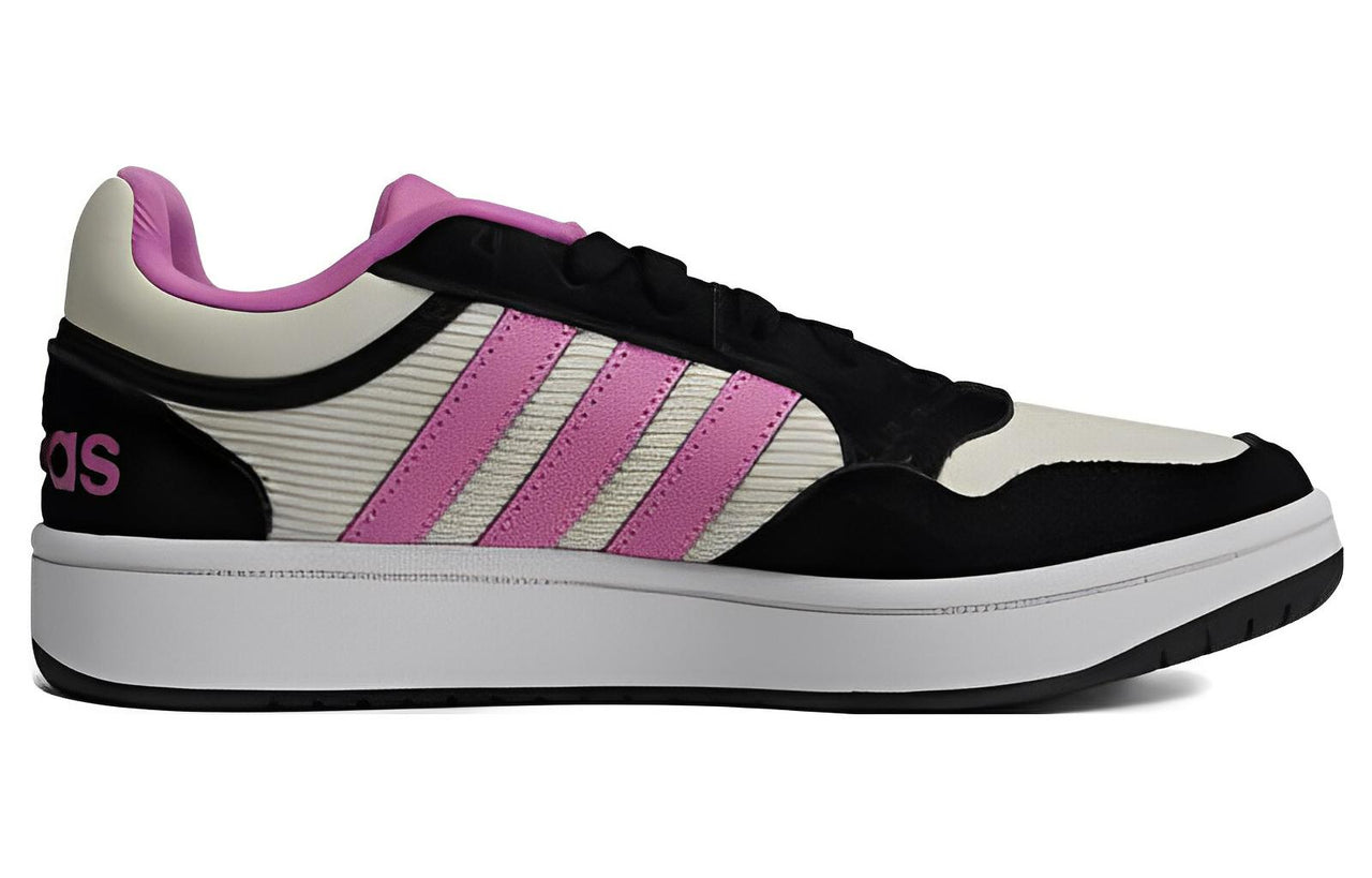 (WMNS) adidas Hoops 3.0 Lifestyle Shoes 'Black White Pink' HP6907