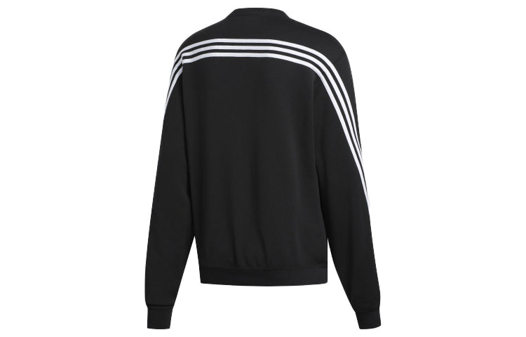 adidas originals 3-Stripes Wrap CR Crewneck Black FM1522