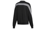 adidas originals 3-Stripes Wrap CR Crewneck Black FM1522