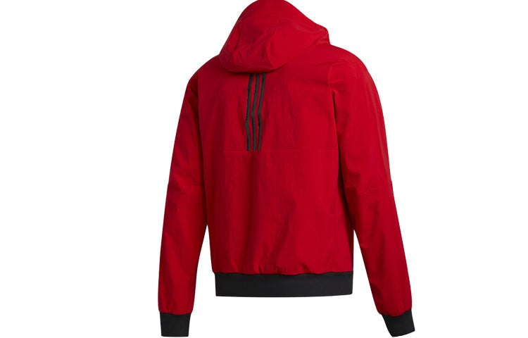 adidas Mic Jkt Wb Hood Sport Jacket Male Red GG0766