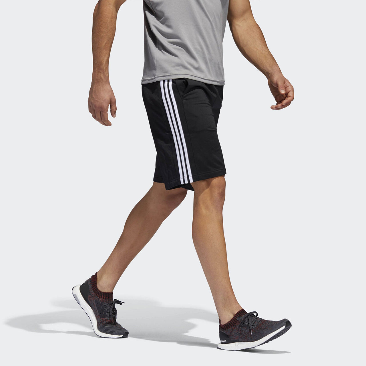 Men's adidas Sports Gym Running Black Shorts CZ9779