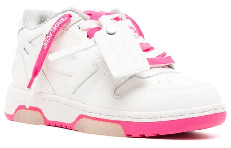 (WMNS) Off-White Out Of Office Low-Top Sneaker 'Pink White' OWIA259S23LEA0040132
