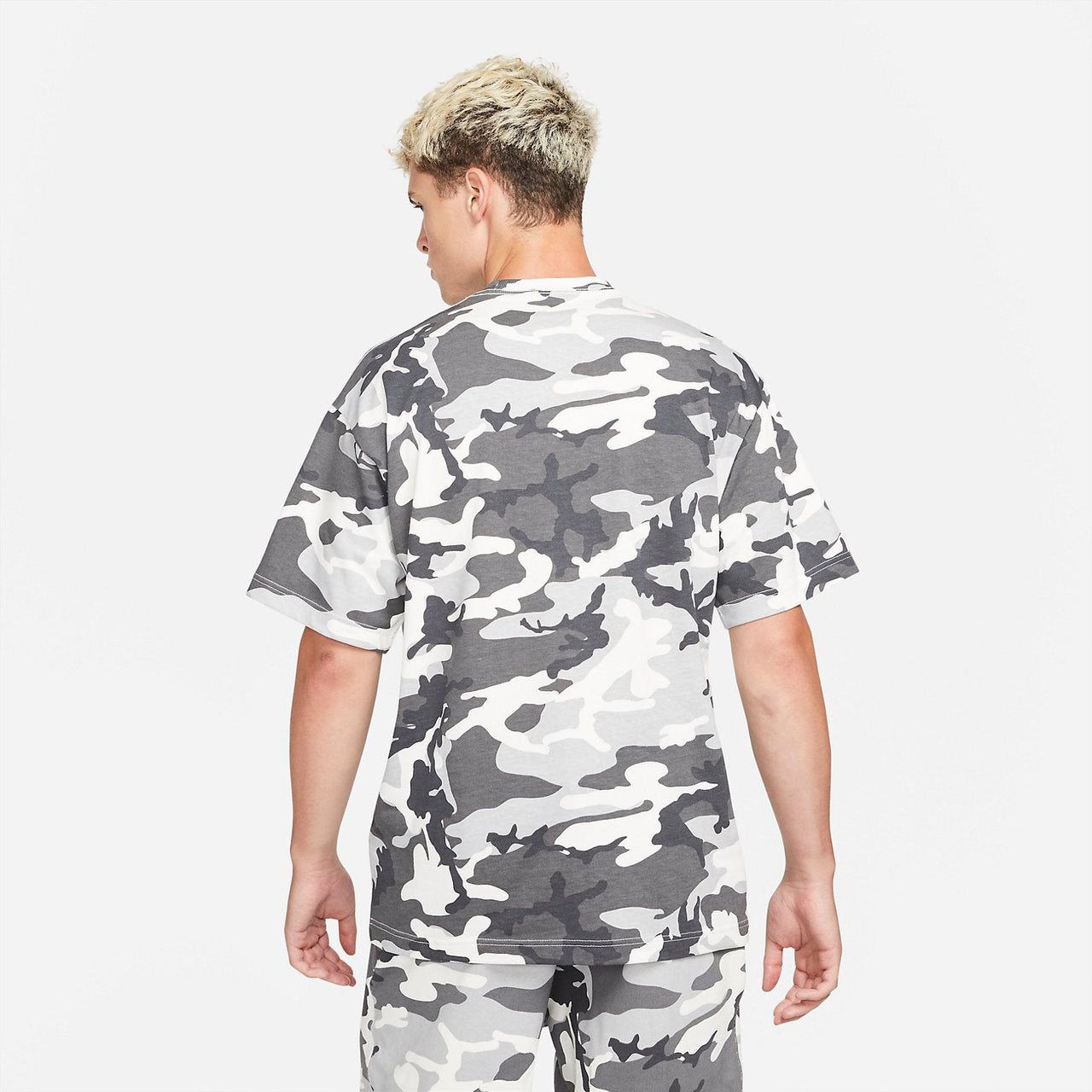 Nike NRG Solo Swoosh Camo Tee 'Grey White' DN1260-133
