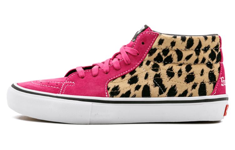 Vans Supreme x Sk8-Mid Pro 'Cheetah Velvet' VN0A347UOPL
