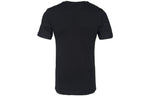 Men's adidas originals Design Alphabet Printing Round Neck Pullover Short Sleeve Black T-Shirt BQ3032