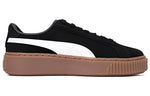 (WMNS) PUMA Platform Skate Shoes 'Black White Brown' 395225-04