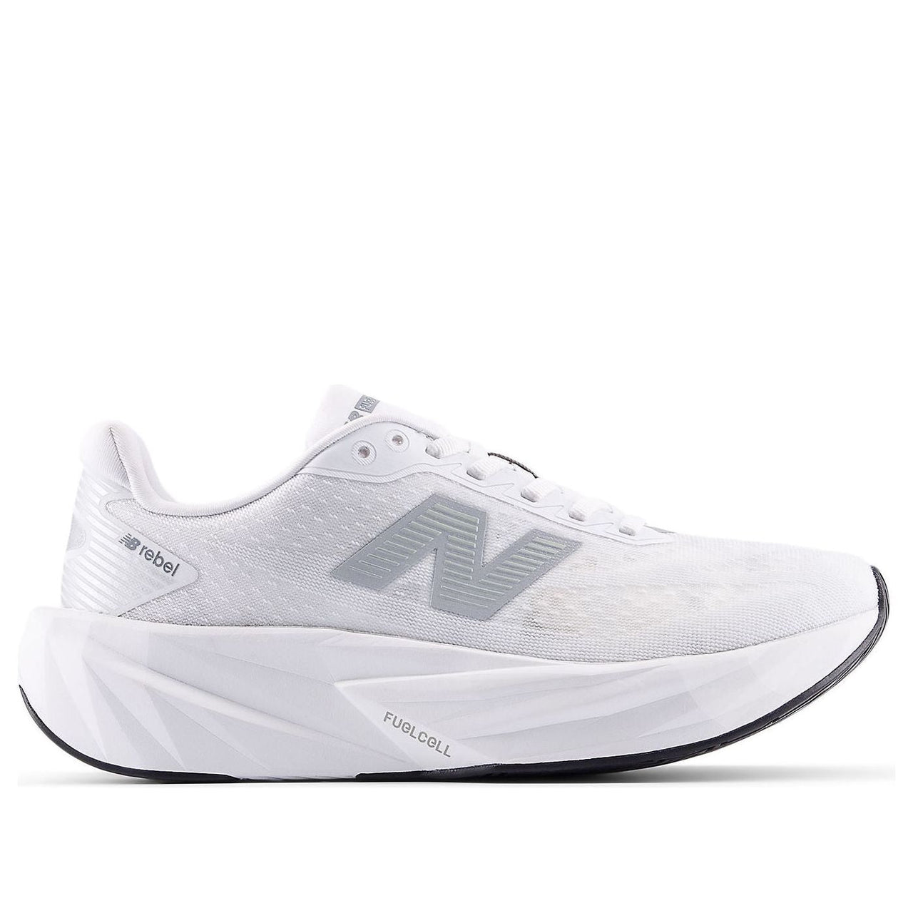 (WMNS)	New Balance FuelCell Rebel v5 'White Silver Black' WFCXLM5