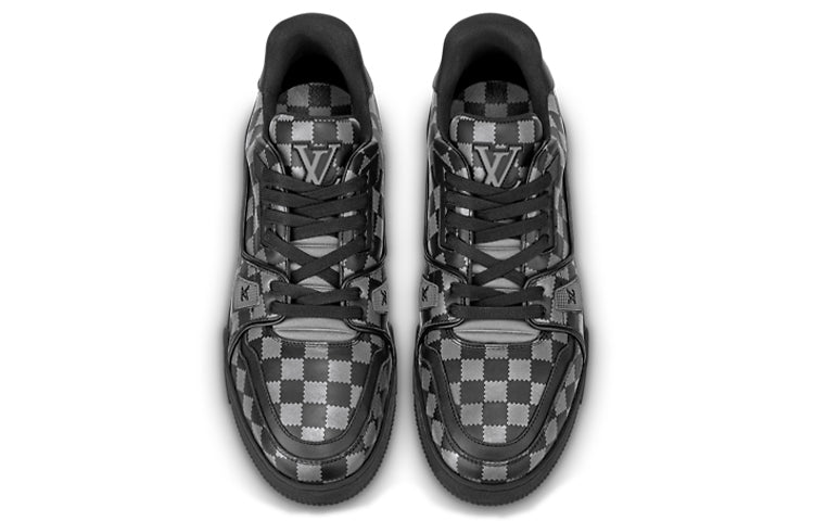 LOUIS VUITTON x Nigo Trainers 'Grey Plaid' 1A9J7N