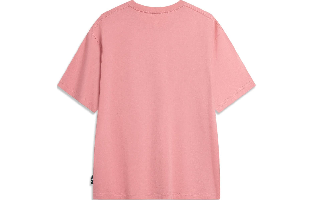 Li-Ning BadFive Hoops Graphic T-shirt 'Pink' AHSU427-6