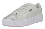 (WMNS) PUMA Basket Platform 'Peppermint Green' 366494-03