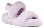 (WMNS) UGG Oh Yeah Thick Sole Sandals Purple 1107953-CATR
