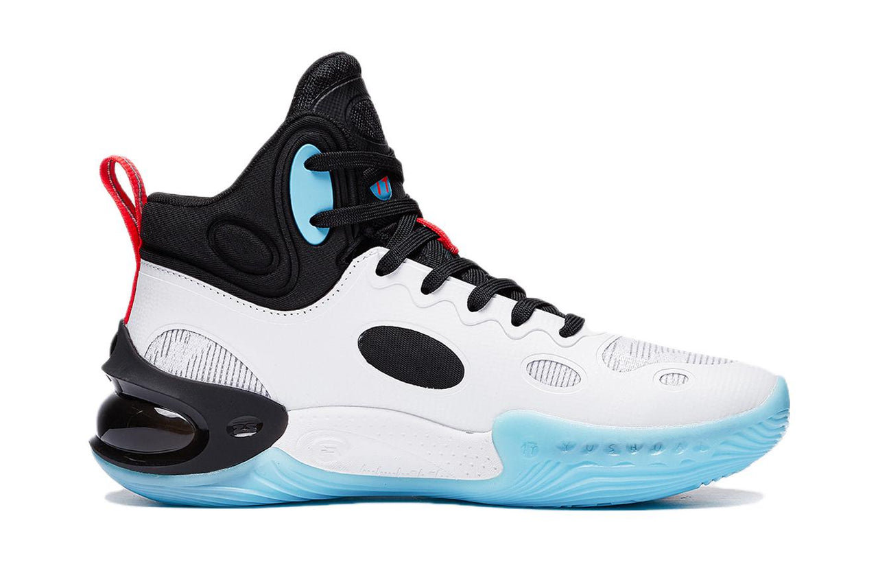 (GS) Li-Ning Yushuai 17 High 'White Black' YKBT068-3