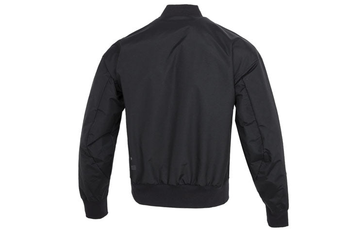 Men's adidas Th Bom Wvjkt Sports Stripe Casual Woven Jacket Black HM5161