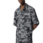 LOUIS VUITTON Short Sleeve Denim Shirt 'Dark Blue' 1AFQZB