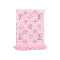 LOUIS VUITTON Wool Scarves Unisex Ballet Pink
