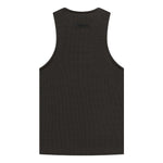 (WMNS) Fear of God Essentials SS23 Waffle Tank 'Off Black' FOG-SS23-238