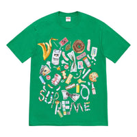 Supreme Trash T-Shirt 'Green Multi-Color' SUP-SS23-285