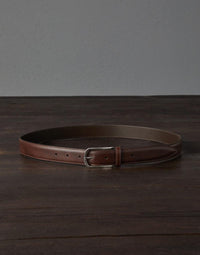 Brunello Cucinelli Smooth-Leather Buckle Belt