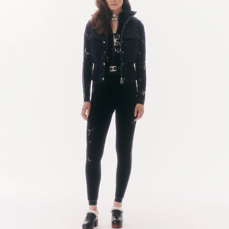 CHANEL Vests Women's Black